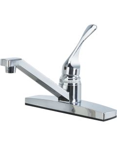 Home Impressions Single Handle Lever Nonmetalic Kitchen Faucet, Chrome