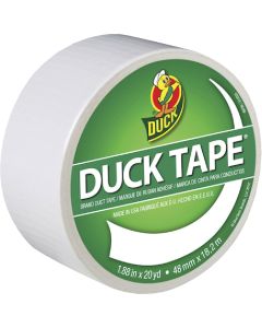 Duck Tape 1.88 In. x 20 Yd. Colored Duct Tape, White