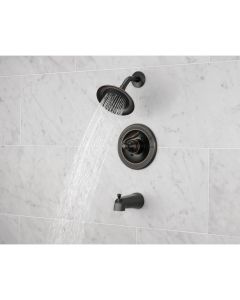 Delta Windemere Oil-Rubbed Bronze Single-Handle Lever Tub & Shower Faucet