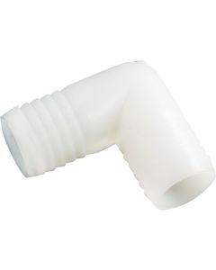 Anderson Metals 5/8 In. Barb 90 Deg. Nylon Elbow (1/4 Bend)