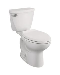 American Standard Cadet 3 White Chair Height Elongated Bowl 10 In. Rough-In 1.28 GPF Toilet