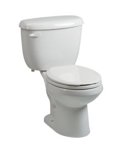 Briggs White Round Bowl 1.28 GPF Toilet Express