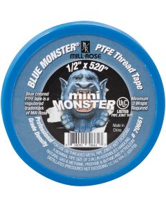 BLUE MONSTER 1/2 In. x 520 In. Blue Thread Seal Tape