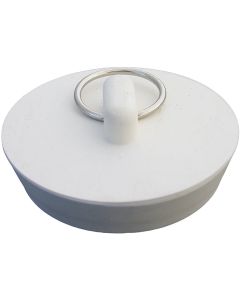 Lasco Hollow Stopper 2 In. White Sink Drain Stopper