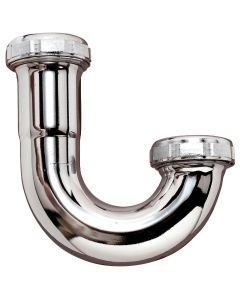 Do it Best 1-1/2 In. Chrome Plated J-Bend, Carded