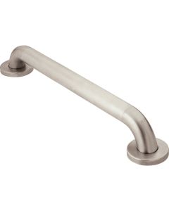 Moen Home Care 18 In. x 1-1/2 In. Concealed Screw Grab Bar, Peened