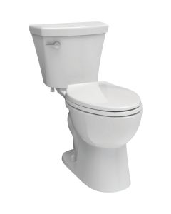 Delta Turner White Elongated Bowl 1.28 GPF Toilet