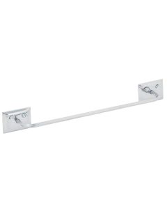 Decko Diamond Bar Design 12 In. Chrome Towel Bar