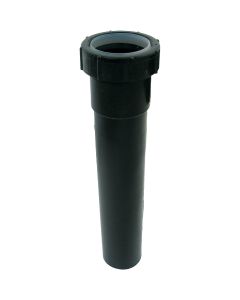 Lasco 1-1/2 In. OD x 8 In. L Black Plastic Extension Tube