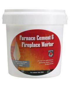 Meeco's Red Devil 1/2 Gal. Gray Furnace Cement & Fireplace Mortar