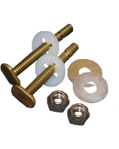 Brass Closet Bolts 2 1/4