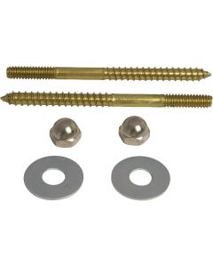 Long Brass Closet Screws