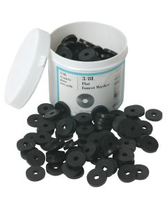 Danco 11/16 In. Black Flat Faucet Washer (200 Ct.)