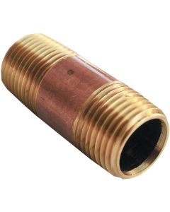 1/2 X 2 Brass Nipple