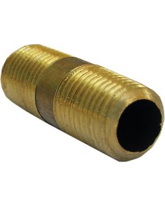 1/4 X Short Brass Nipple