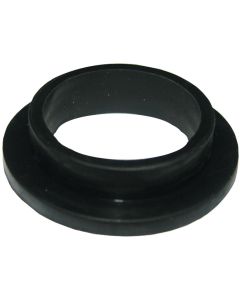 Lasco 1-1/4 In. Black Rubber Toilet Spud Flanged Washer