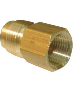 Lasco 1/2 In.M x 3/8 In. FPT Brass Flare Adapter