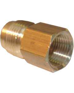 Lasco 1/2 In. M x 3/4 In. FPT Brass Flare Adapter