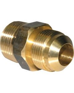 Lasco 15/16 In. M x 1/2 In. MPT Brass Flare Adapter