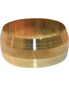 Lasco 1/2 In. Brass Compression Sleeve (2-Pack)