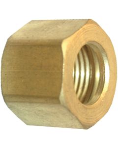 Lasco 1/8 In. Brass Compression Nut (2-Pack)