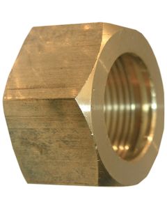 Lasco 5/16 In. Brass Compression Nut (2-Pack)