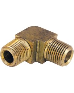 Lasco 1/8 In. MPT x 1/8 In. MPT 90 Deg. Brass Elbow (1/4 Bend)