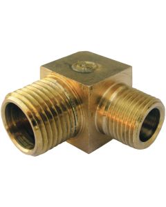 Lasco 1/2 In. MPT x 3/8 In. MPT 90 deg Brass Elbow