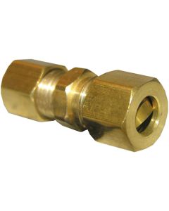 Lasco 1/8 In. x 1/8 In. Brass Compression Union