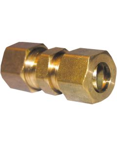 Lasco 3/8 In. x 1/4 In. Brass Reducing Compression Union