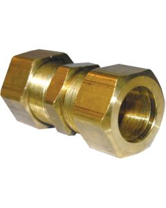 Lasco 3/8 In. x 3/8 In. Brass Compression Union