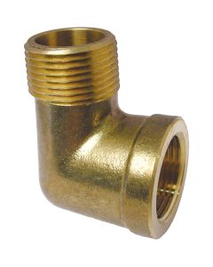 Lasco 3/4 In. FPT x 3/4 In. MPT 90 deg Street Brass Elbow