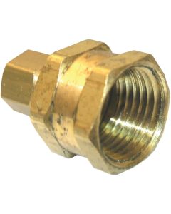 Lasco 5/16 In. C x 1/4 In. FPT Brass Compression Adapter