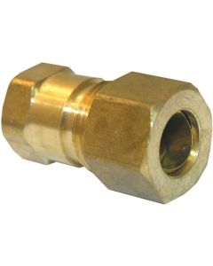 Lasco 3/8 In. C x 1/8 In. FPT Brass Compression Adapter