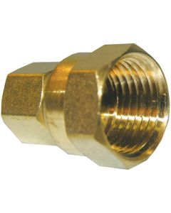 Lasco 3/8 In. C x 1/2 In. FPT Brass Compression Adapter