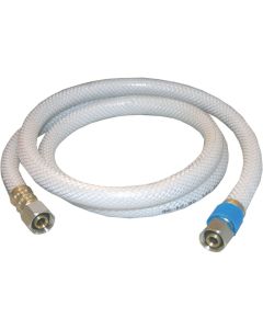 Lasco 3/8 In. C x 3/8 In. C x 36 In. L Braided Poly Vinyl Appliance Water Connector