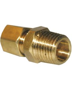 Lasco 1/8 In. C x 1/8 In. MPT Brass Compression Adapter