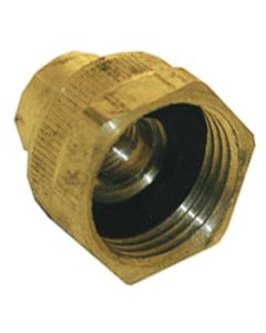 Brass Hose Cap W1/8f Tap