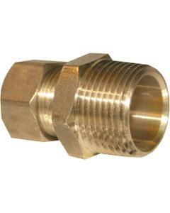 Lasco 5/8 In. C x 3/4 In. MPT Brass Compression Adapter