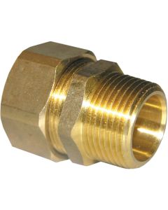 Lasco 7/8 In. C x 3/4 In. MPT Brass Compression Adapter