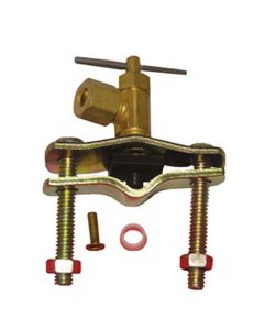 Lasco Compression Outlet Brass Saddle Needle Valve