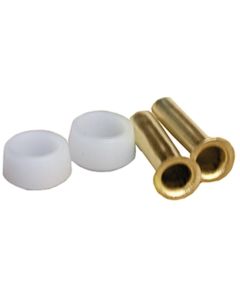 Lasco 1/4 In. OD Hard Plastic & Brass Compression Insert