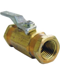 Lasco 1/4 In. FIP x 1/4 In. FIP Brass Threaded Ball Valve