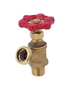 ProLine 1/2 In. MIP x 3/4 In. MHT Brass Heavy Duty Boiler Drain