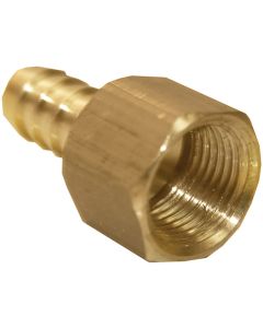 Lasco 3/8 In. FPT x 3/8 In. Brass Hose Barb Adapter