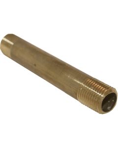 Lasco 1/8 In. x 2-1/2 In. Brass Nipple