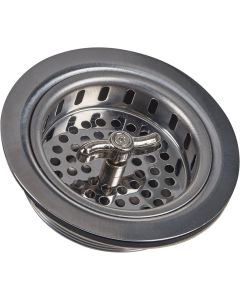 Do it 3-1/2 In. Chrome Turn 'n Seal Basket Strainer Assembly