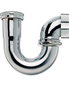 Do it Best 1-1/2 In. Satin Nickel Brass J-Bend