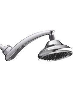 Waterpik RainFall+ 1-Spray 1.8 GPM Fixed Showerhead, Chrome