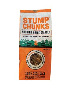 Stump Chunks 0.3 Cu. Ft. Kindling and Fire Starter